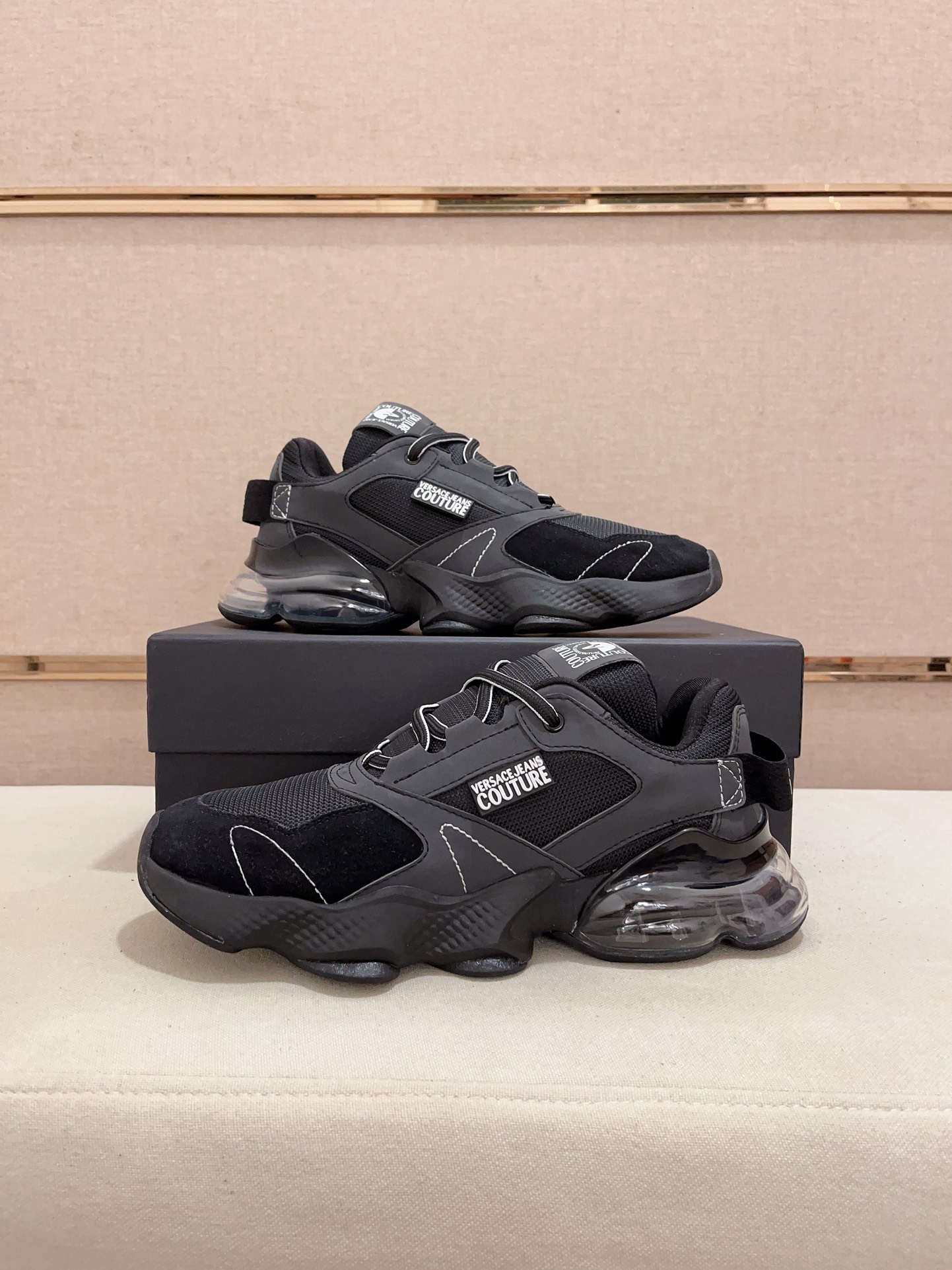 Versace Jeans Couture Chunky Sneakers Black
