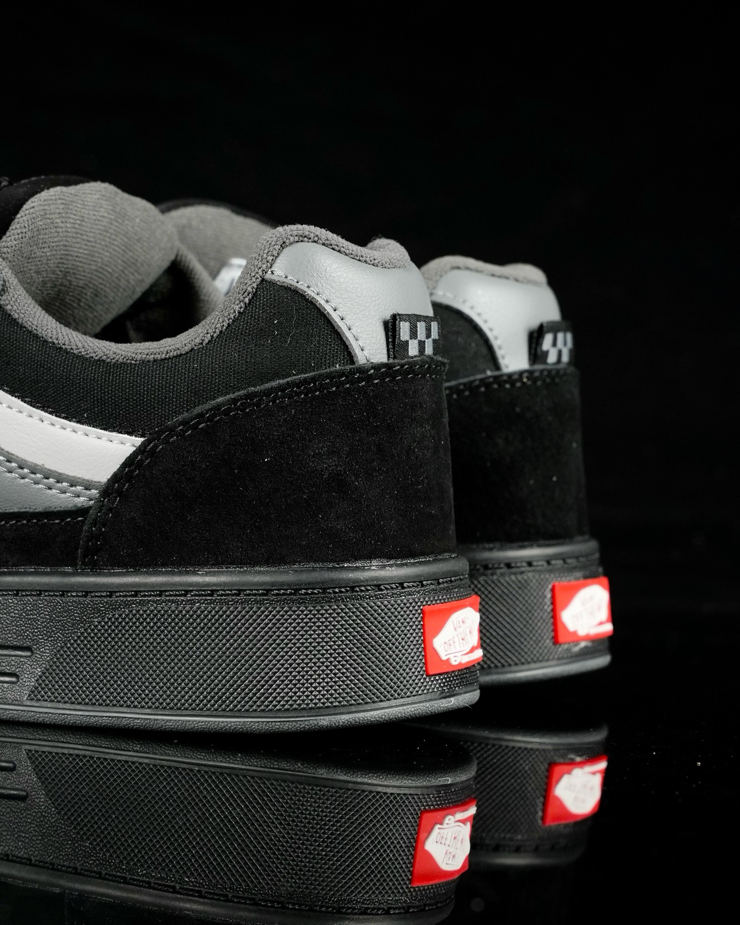 Vans Skate Estazzo Chunky Skate Shoes Black/Grey