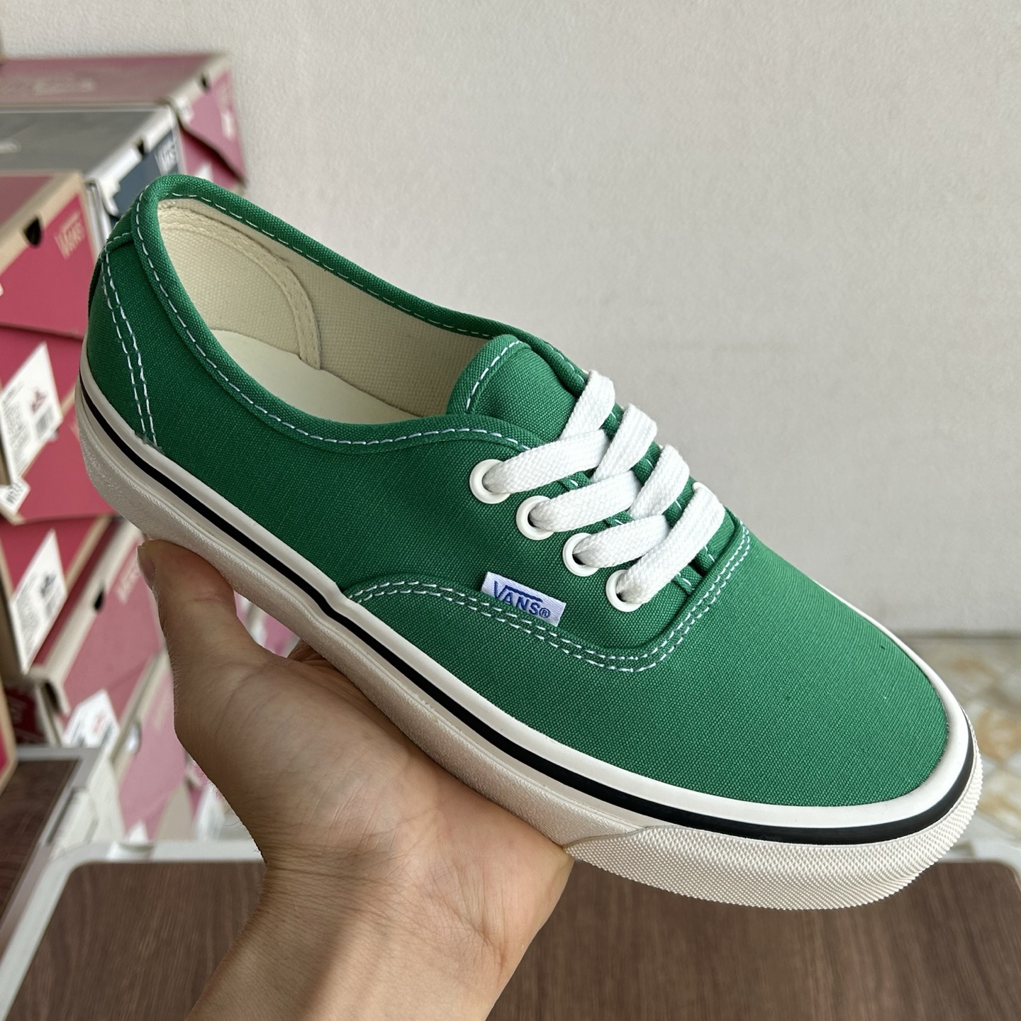Vans Authentic 44 DX Skate Sneakers Green