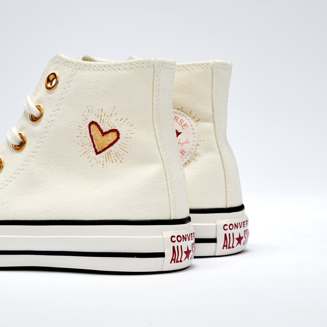 Converse Chuck Taylor All Star Valentine High-Top Sneakers Cream