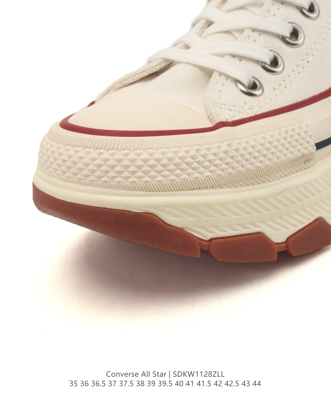Converse All Star Platform Low-Top Sneakers Beige