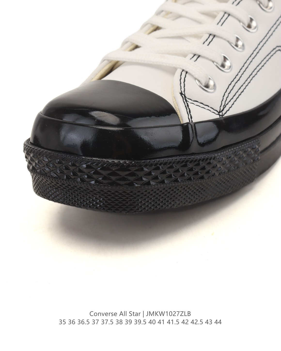 Converse All Star Low-Top Leather Sneakers White/Black