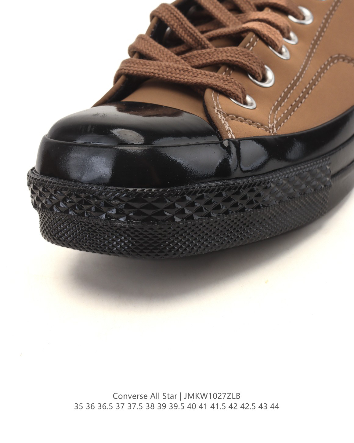 Converse All Star Low-Top Leather Sneakers Brown