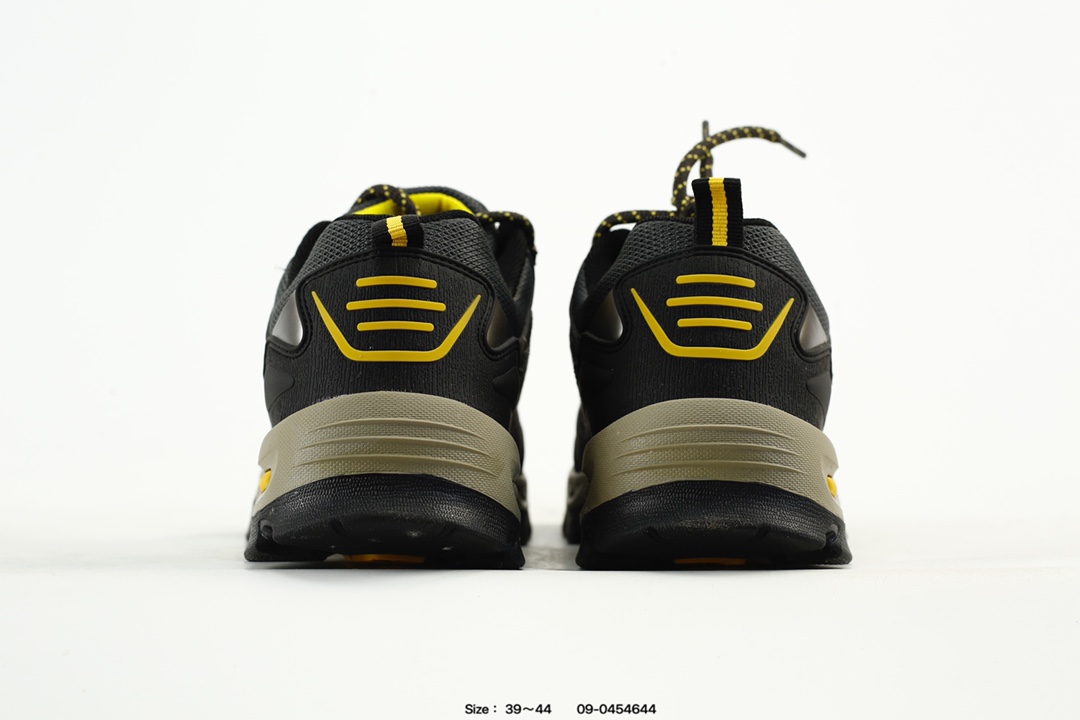Columbia Men's Trail Hiking Shoes Black Yellow