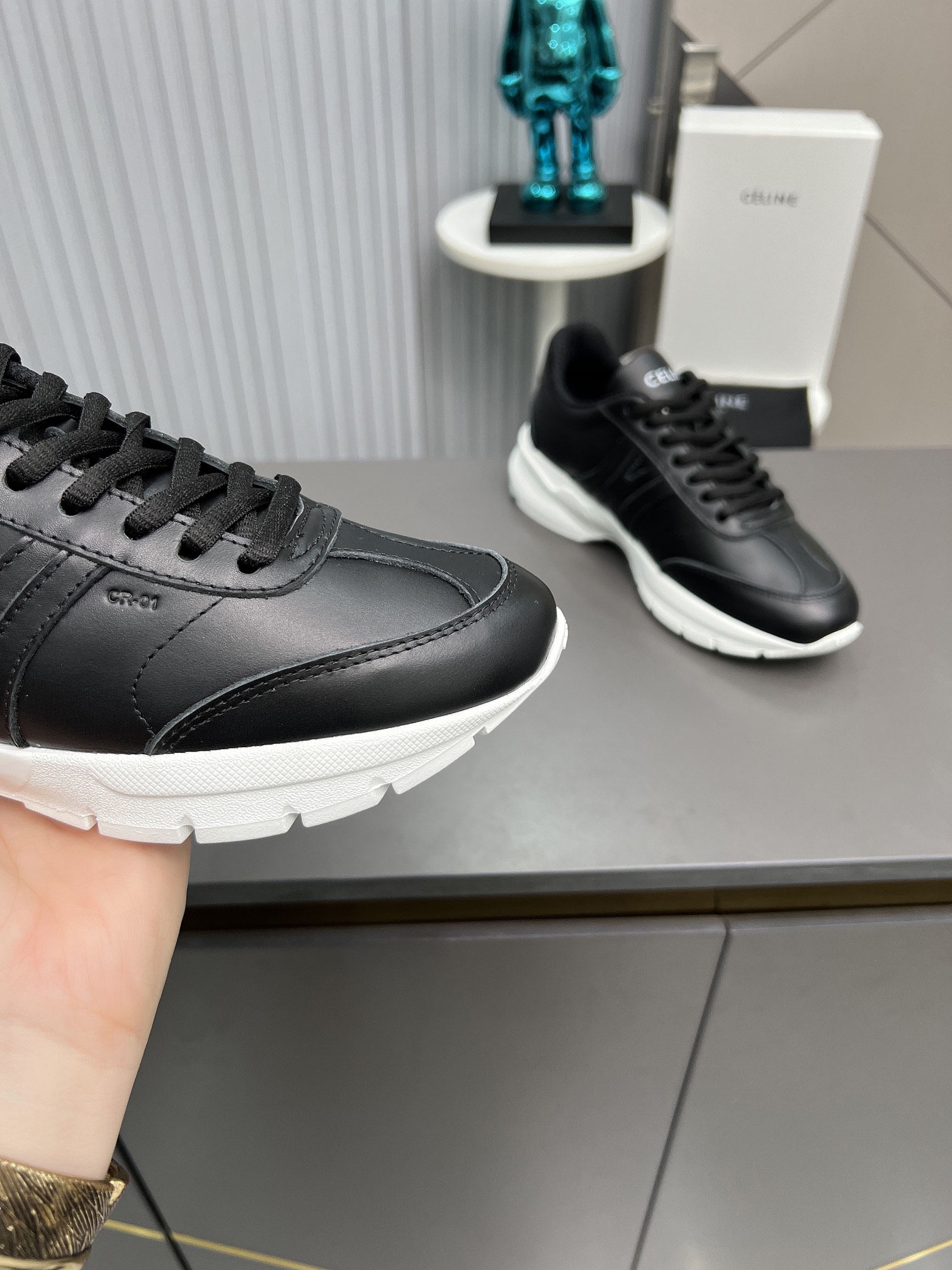 Celine CR-01 Dad Sneakers Black