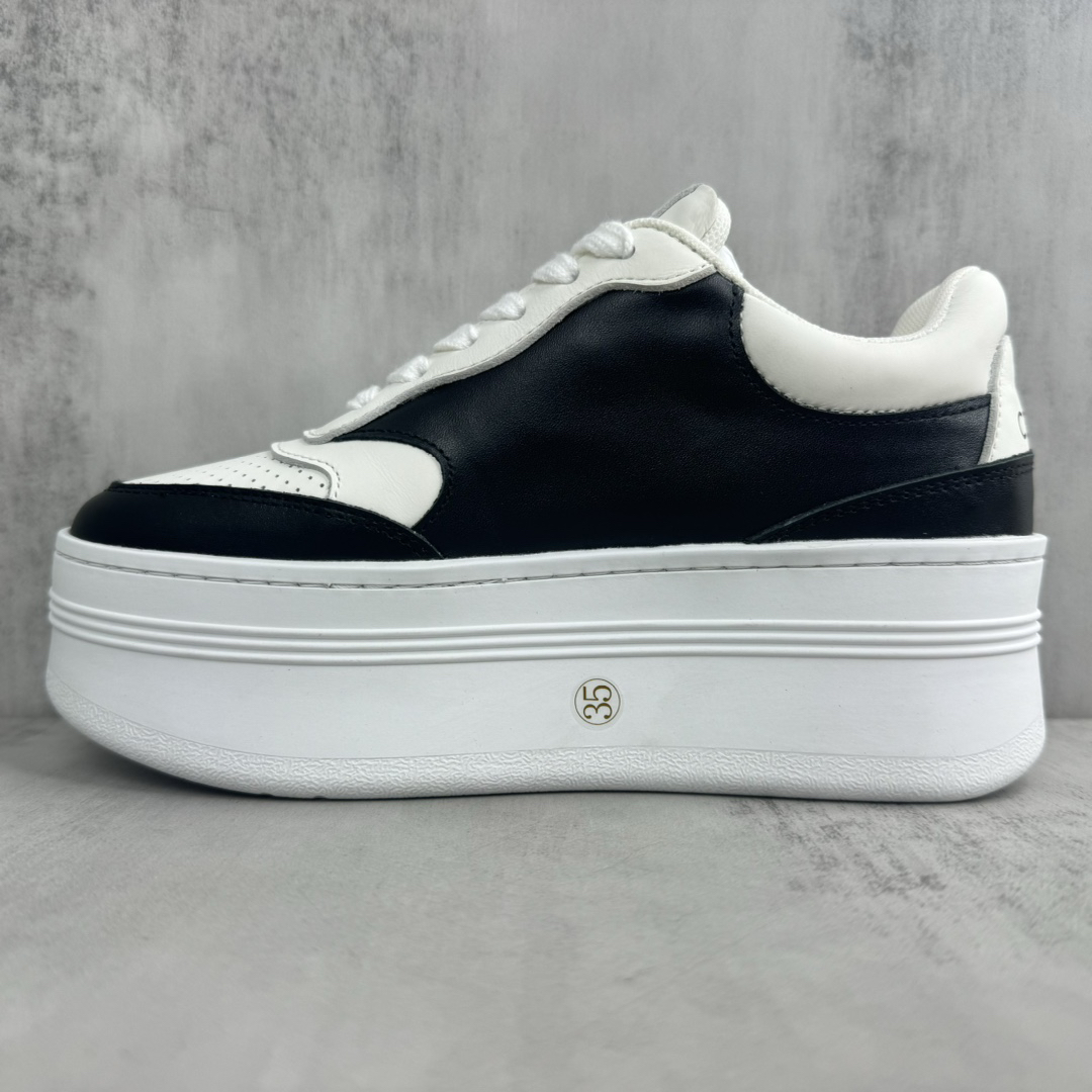 Celine Platform Sneakers White/Black