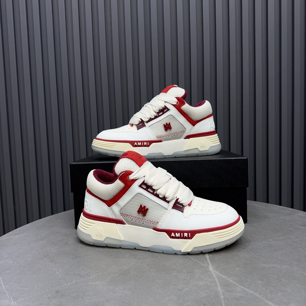 AMIRI Low-Top Sneaker White/Red