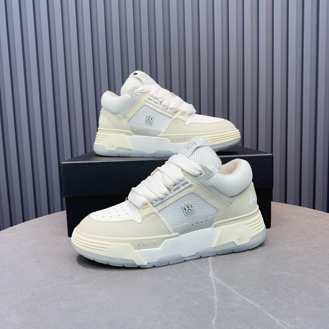 Amiri Low-Top Sneaker Cream