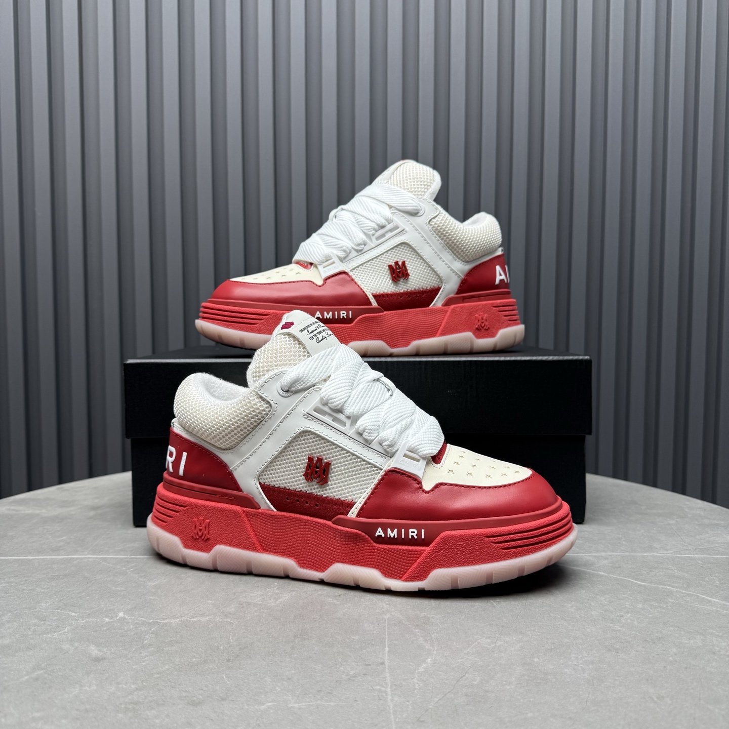 Amiri Low-Top Sneakers Red