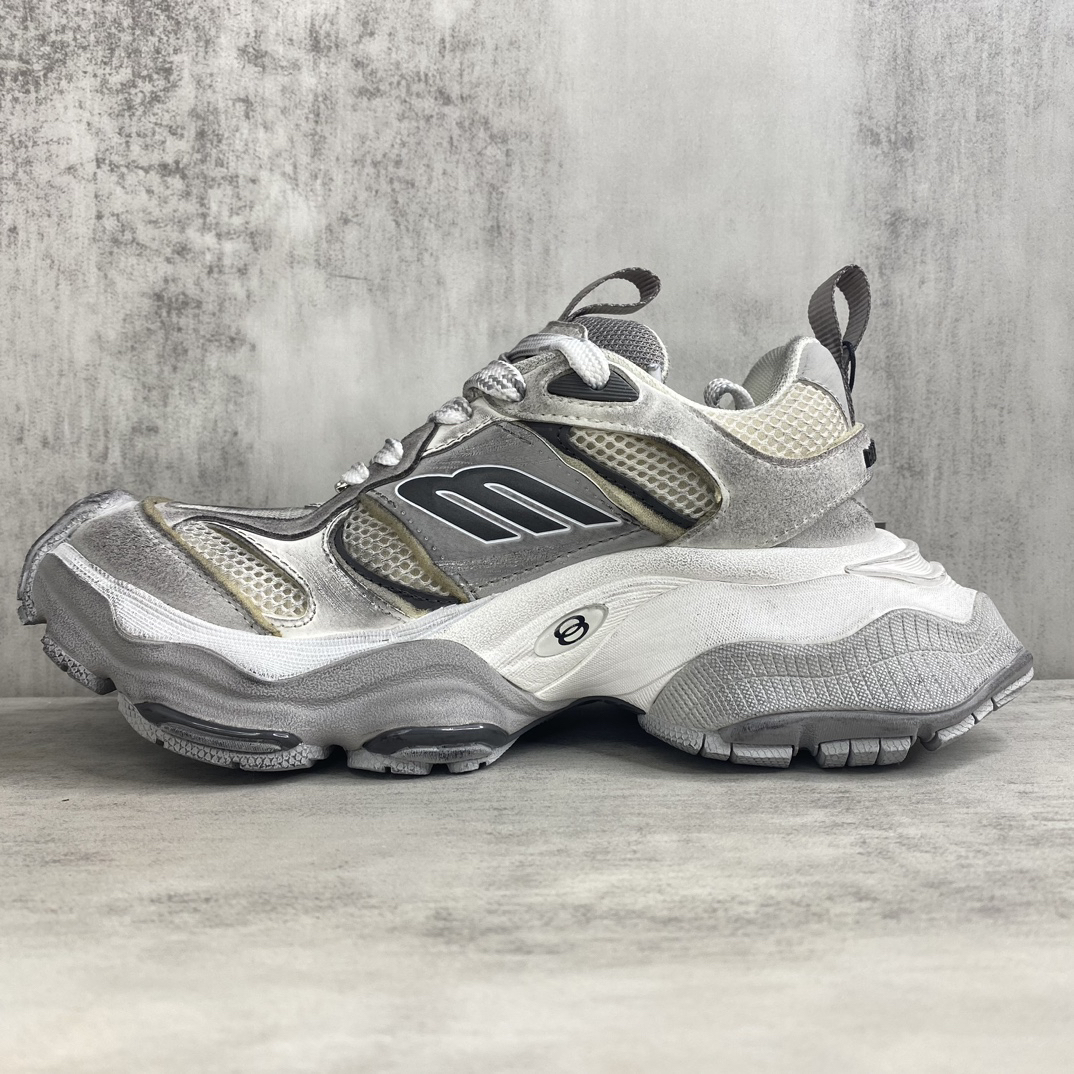 Balenciaga Cargo Runner Sneakers Gray