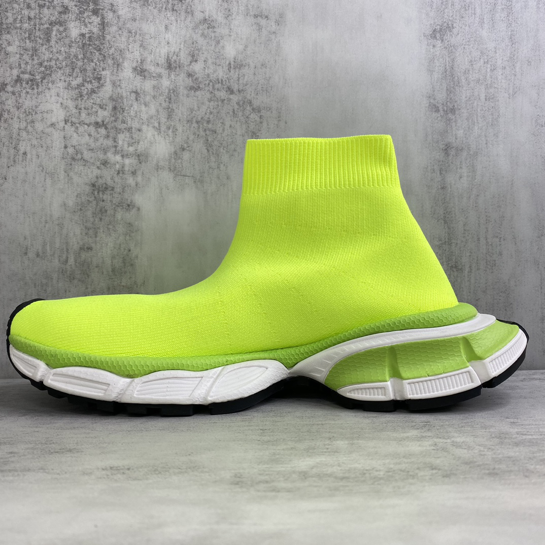 Balenciaga 3XL Sock Sneaker Neon Yellow