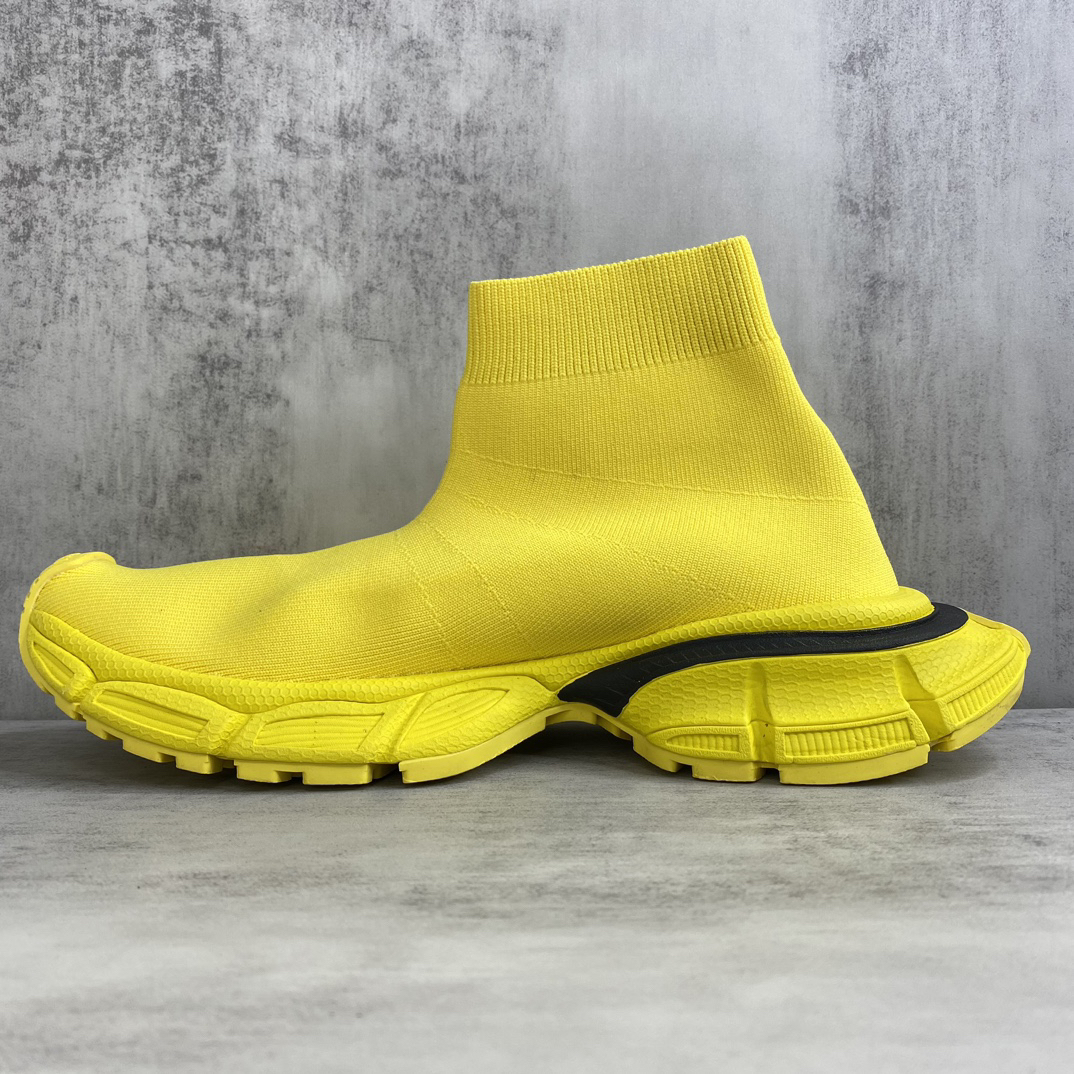 Balenciaga 3XL Sock Sneakers Yellow