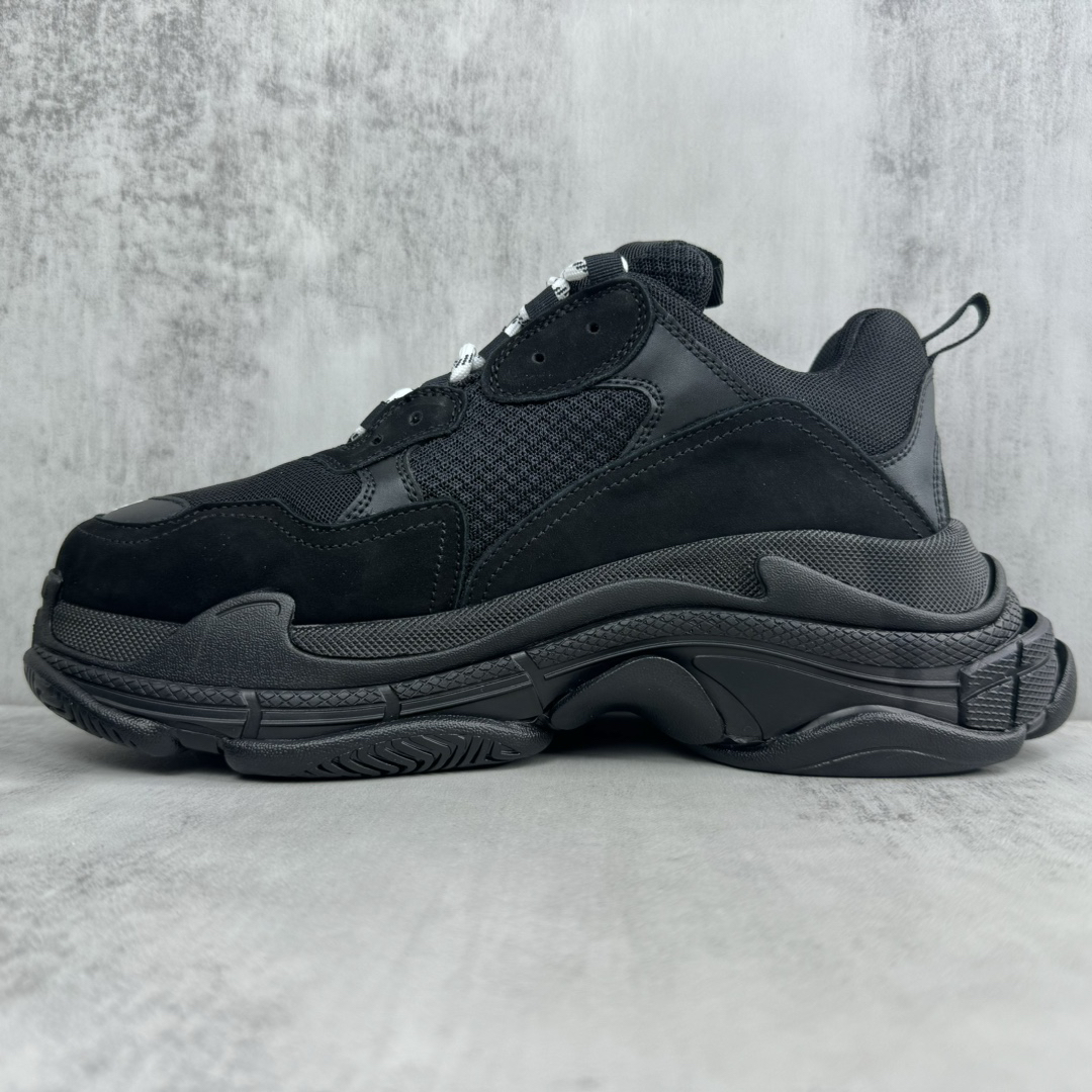 Balenciaga Triple S Dad Sneakers Black/Yellow