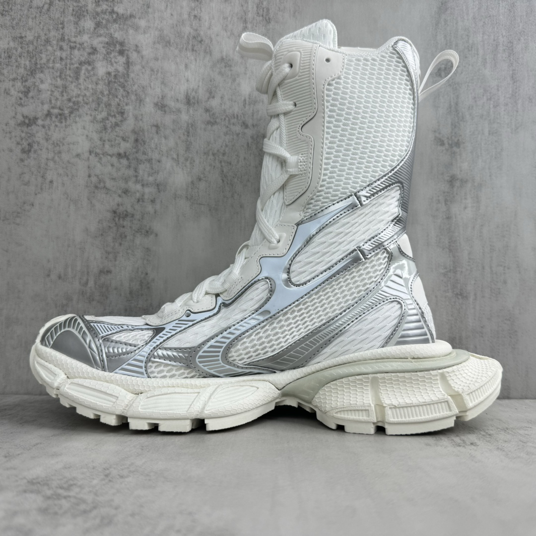 Balenciaga 5XL High-Top Sneakers White/Silver