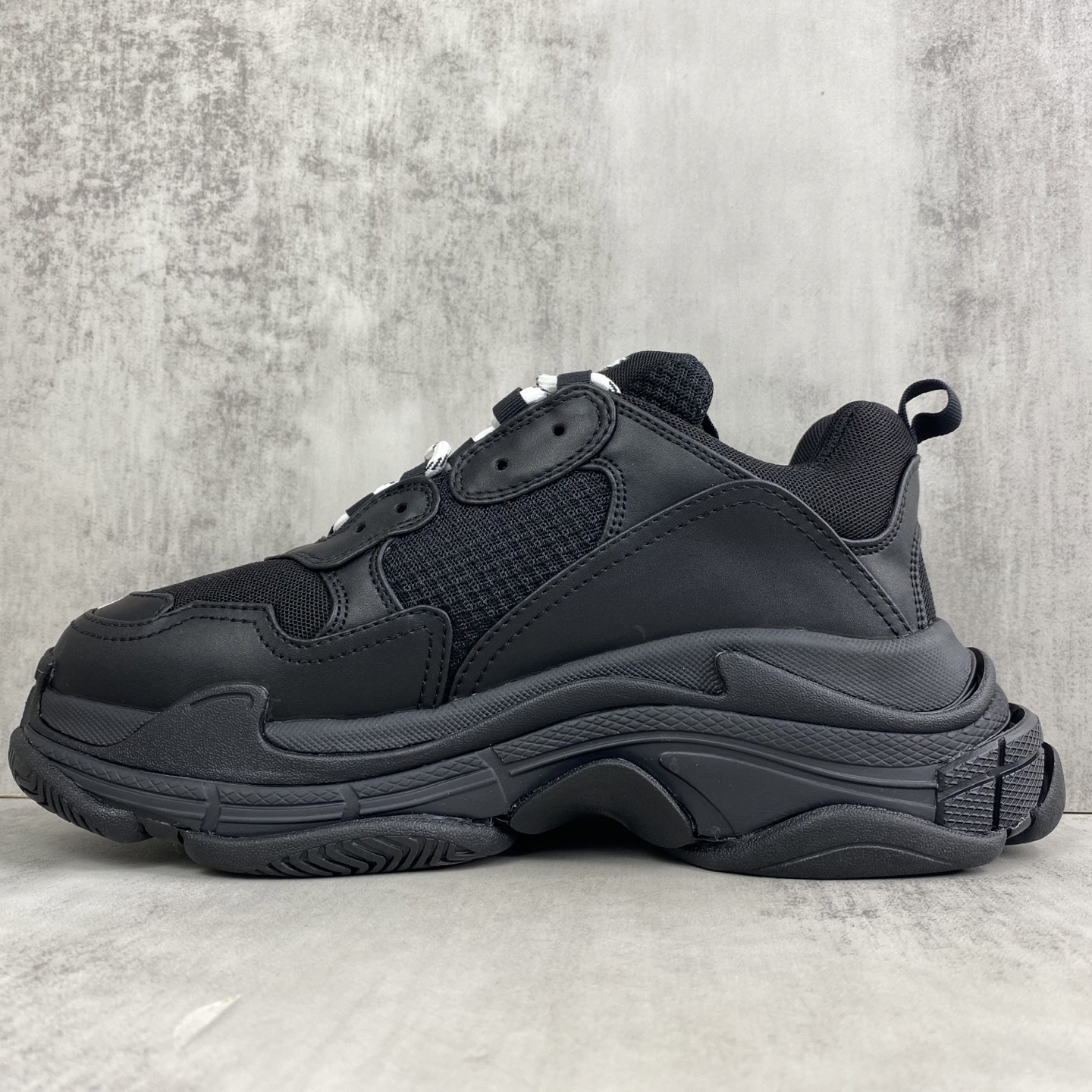 Balenciaga Triple S Chunky Sneakers Black