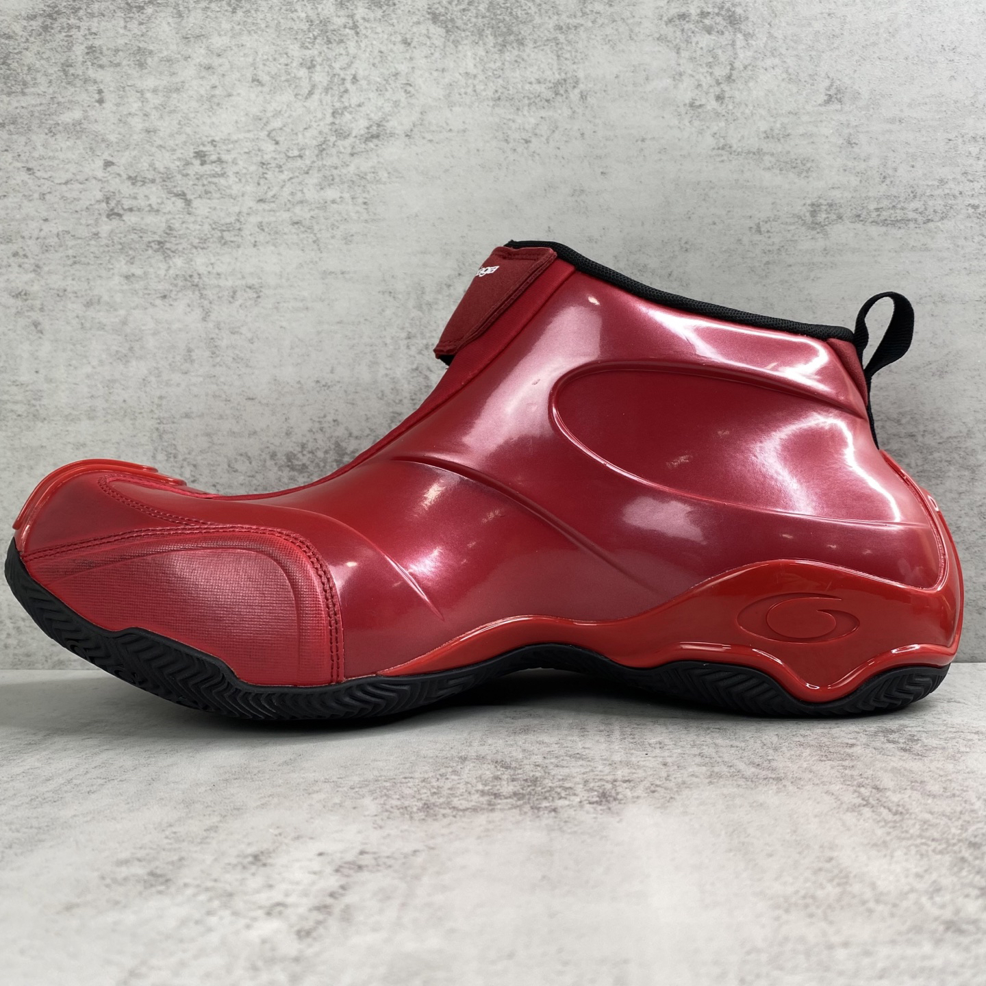 Balenciaga Basketball Zip Sneaker Red