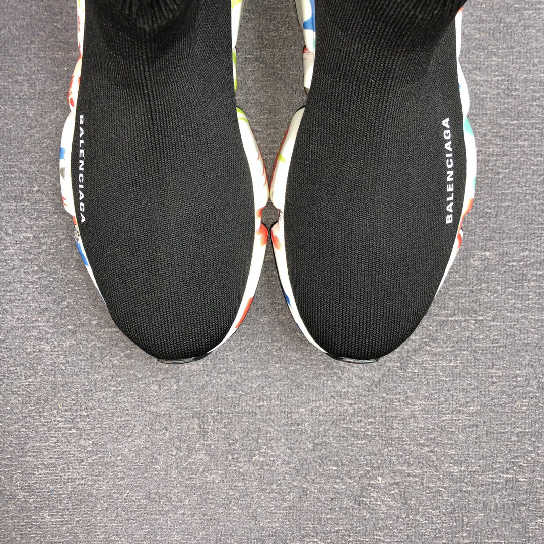 Balenciaga Speed Sock Sneakers Multi-Color