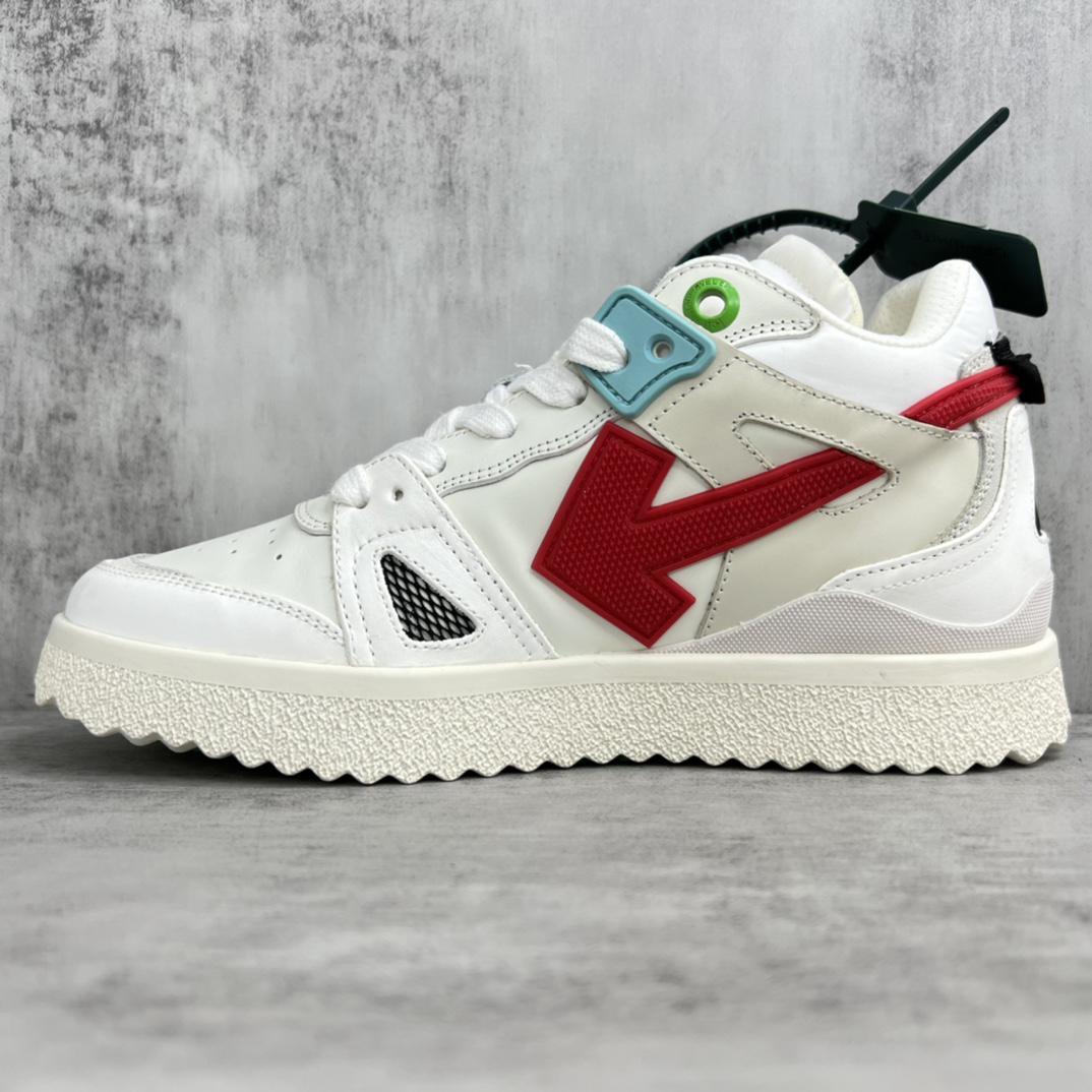 Off-White CO Arrow Sneakers White/Red