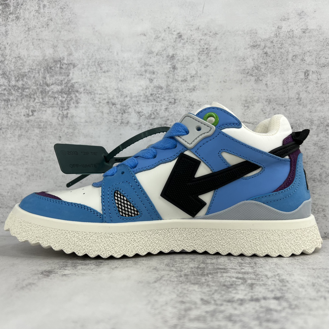 Off-White Low-Top Sneakers Blue