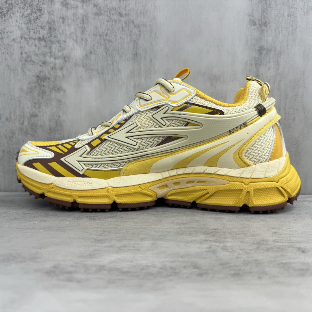 Off-White Co Virgil Abloh Sneakers Yellow