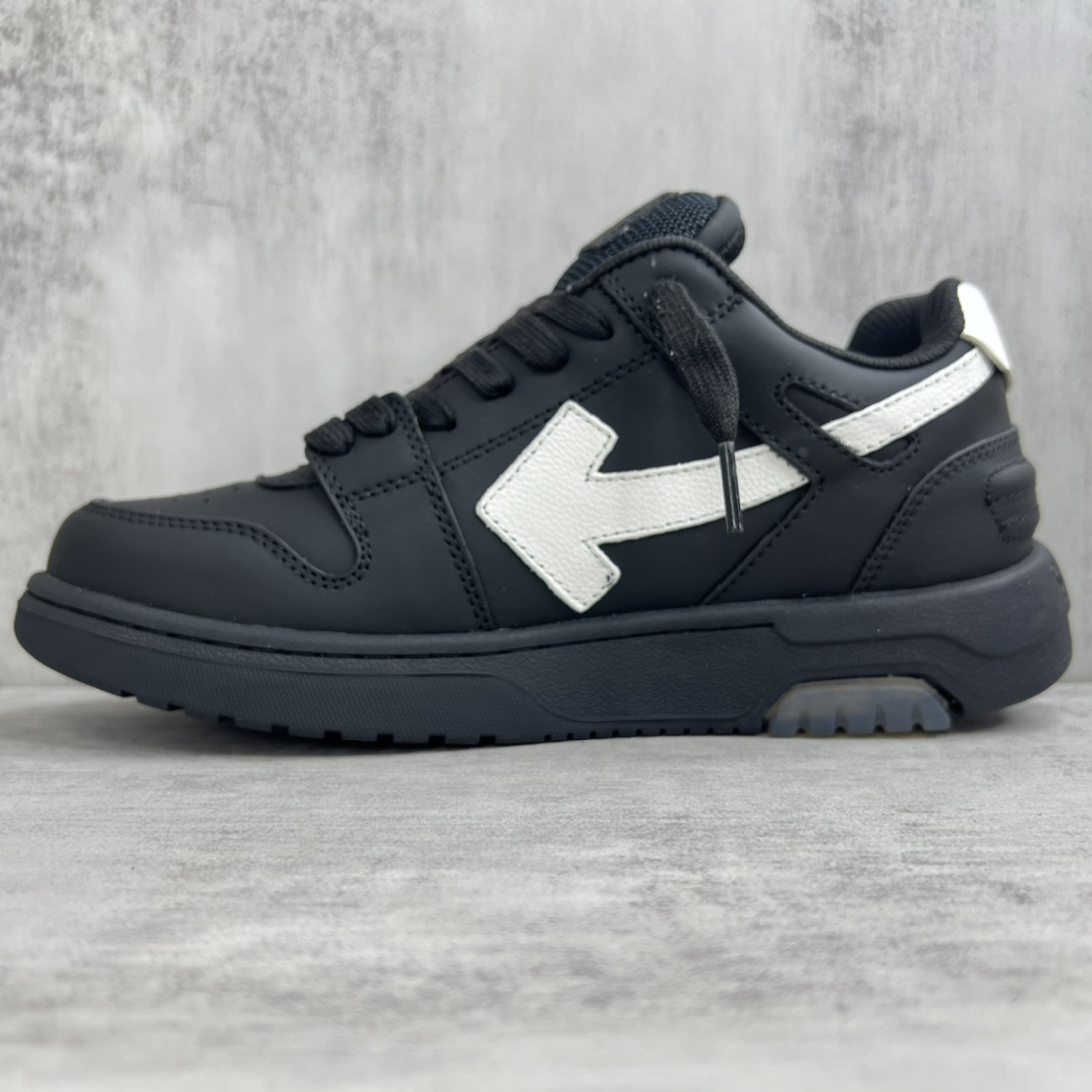 Off-White Low-Top Sneakers Black/White