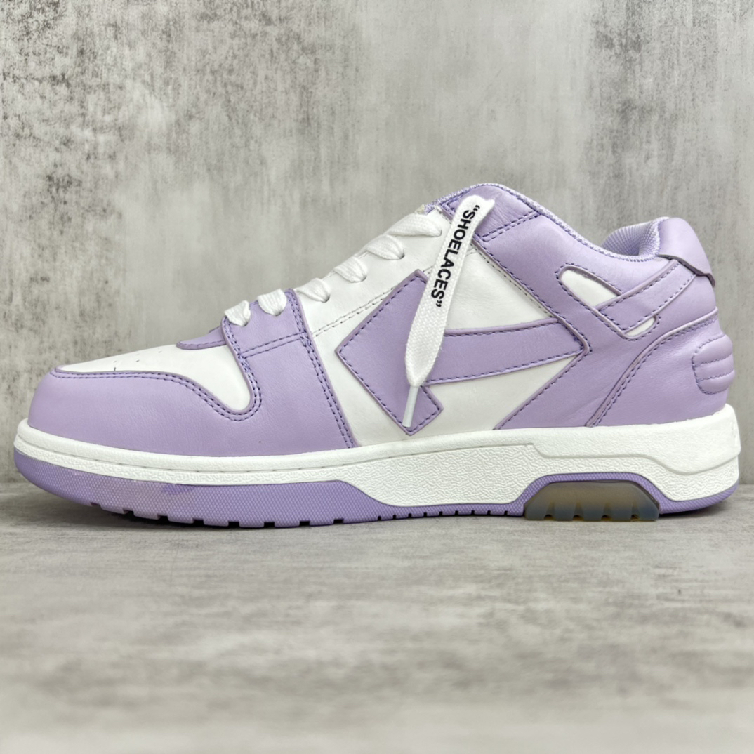 Off-White Low-Top Sneakers Purple