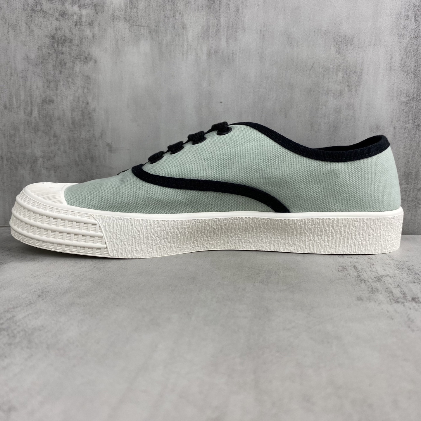 Chanel Vintage Canvas Sneaker Mint Green