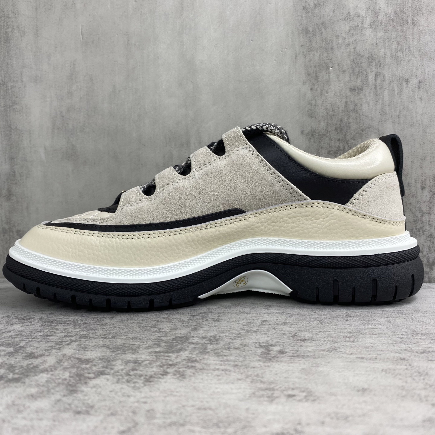 Chanel Panda Low-Top Sneakers Black/White