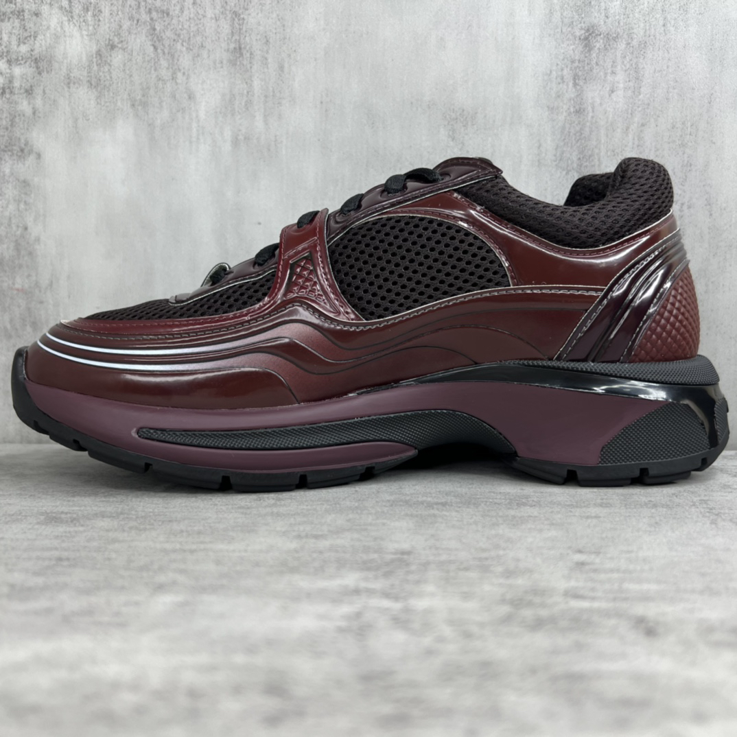 Chanel Resort Sport Sneakers Burgundy