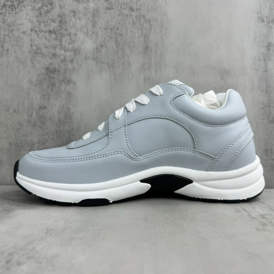 Chanel CC Low-Top Sneakers Light Blue