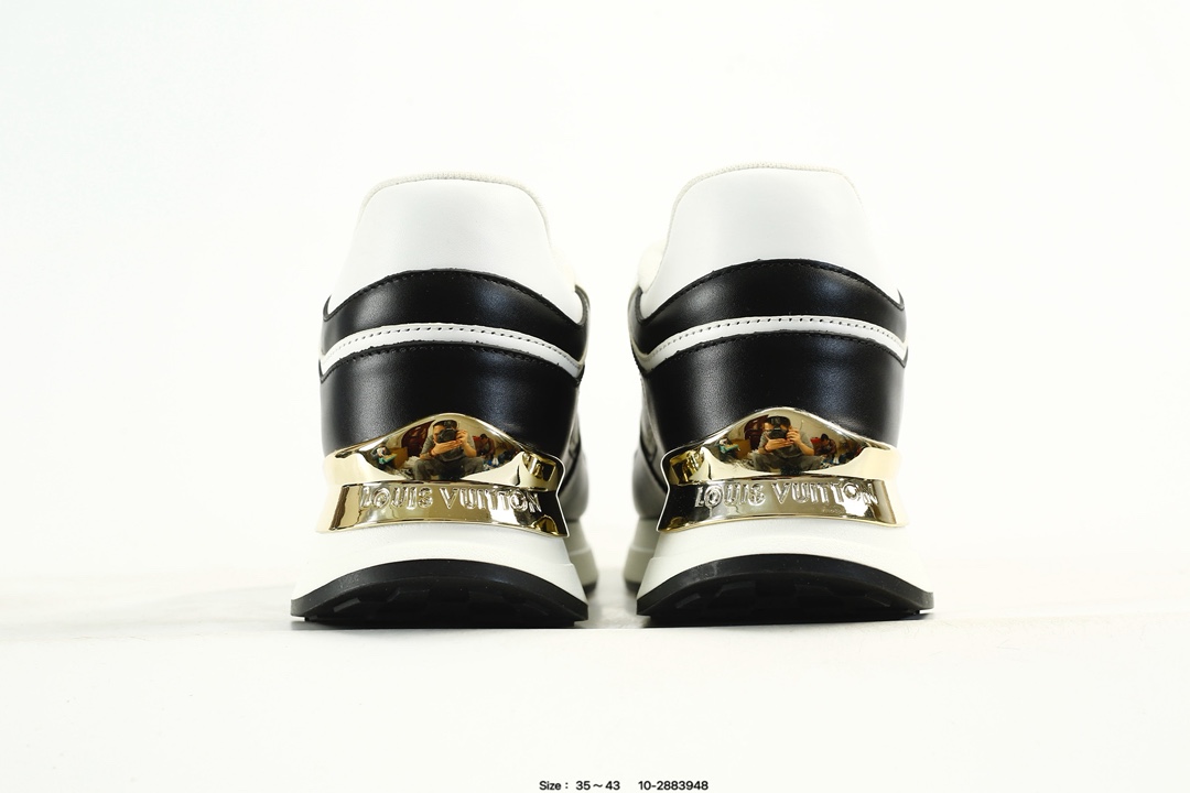 Louis Vuitton Run Away Lift Sneakers Black/White