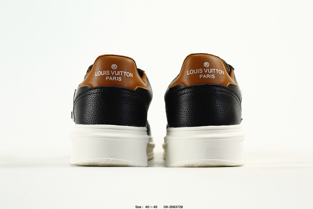 Louis Vuitton Beverly Hills Low-Top Sneakers Black/Brown