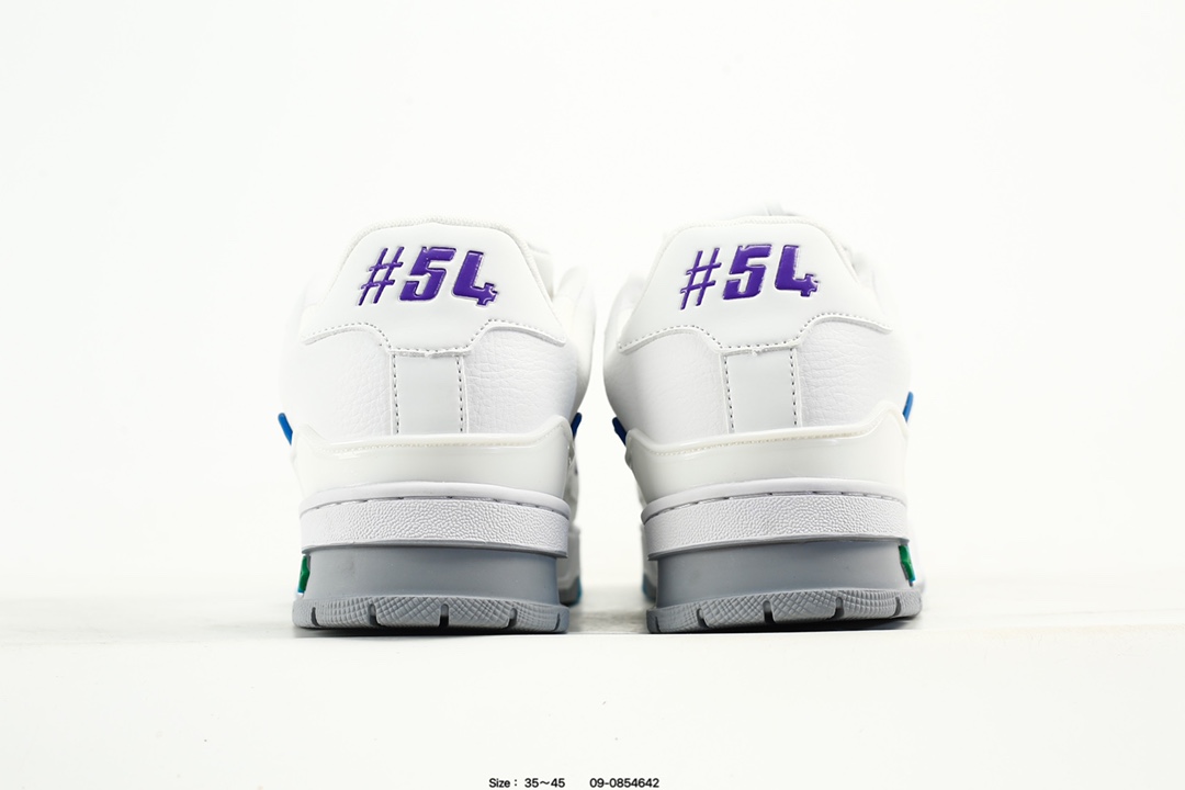 Louis Vuitton Trainer Low Sneaker White/Blue