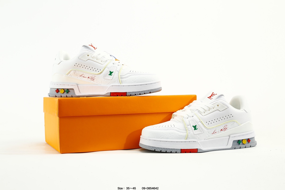 Louis Vuitton Trainer Low Sneakers Multi-Color