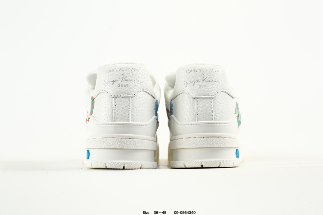 Louis Vuitton Trainer Low Sneaker White Multi