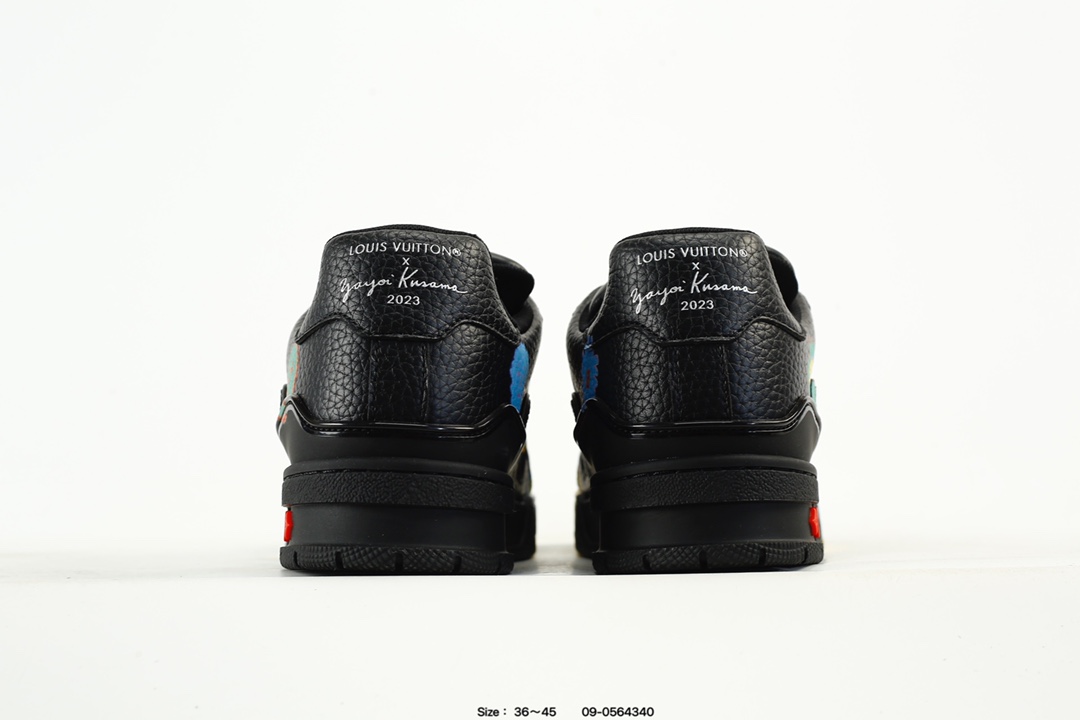 Louis Vuitton Trainer Low Sneaker Black