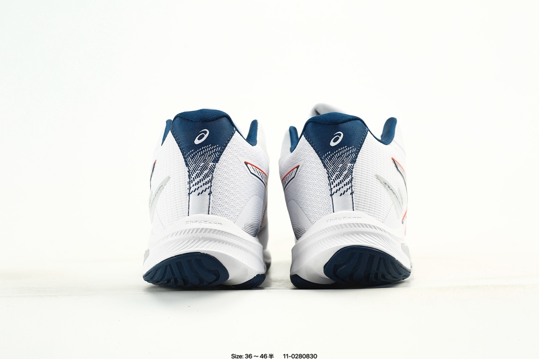 ASICS Netburner Ballistic FF 4 Shoes White/Navy
