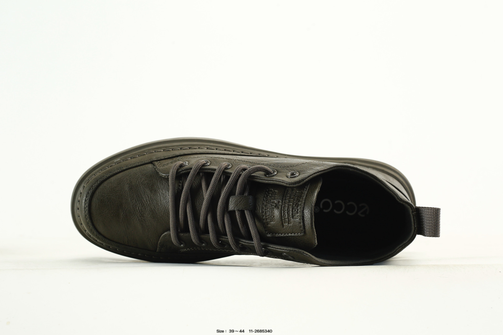 Ecco Thick-Sole Lift Sneakers Black