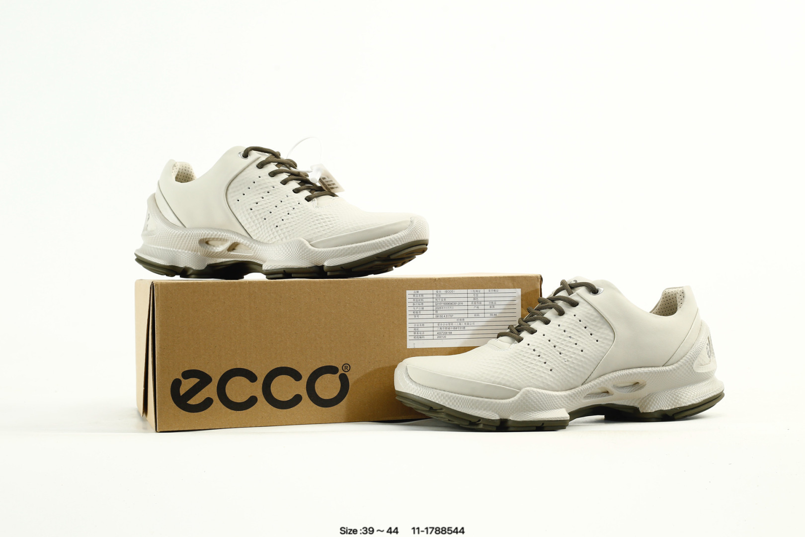 Ecco BIOM AEX Waterproof Sneakers White
