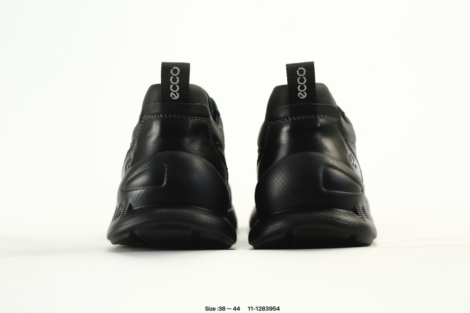 ECCO Biom Leather Sneakers Black