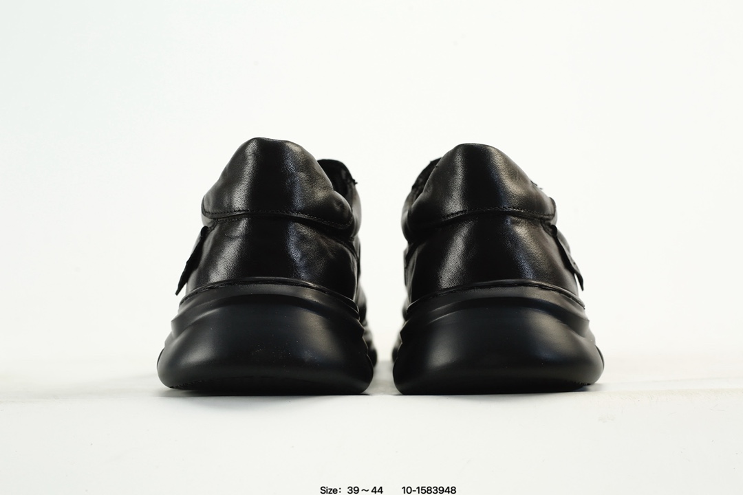 Ecco Men's Breathable Lace-Up Sneakers Black
