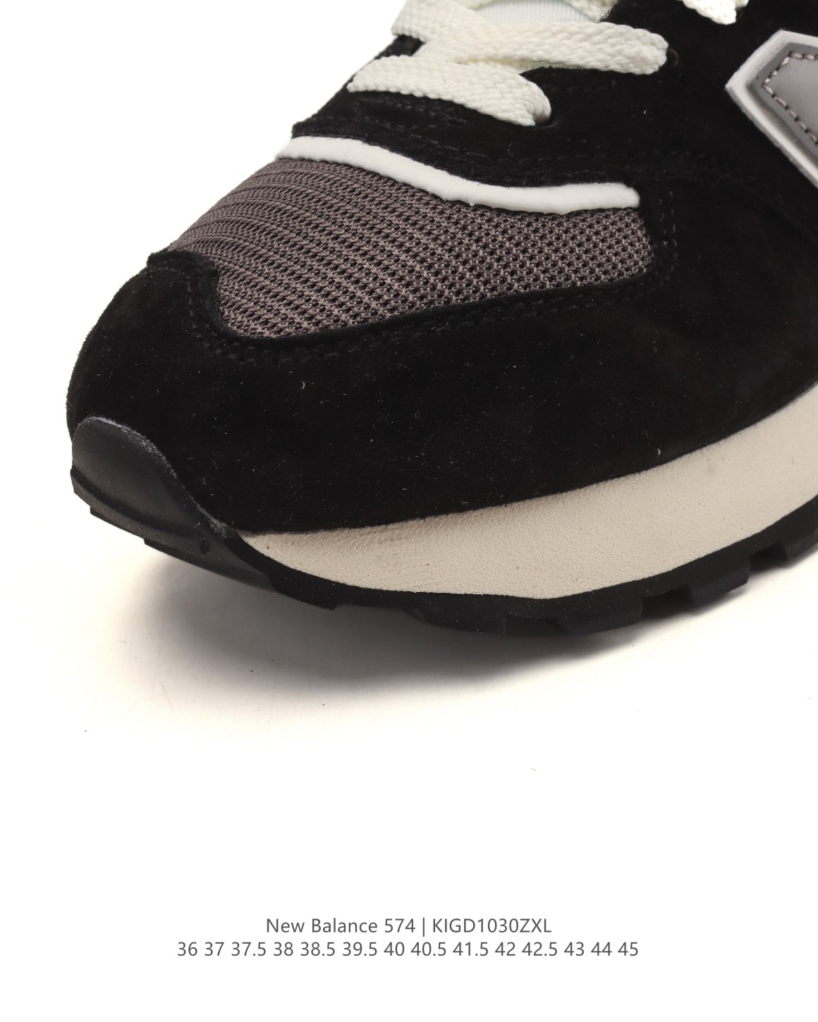 New Balance 574 Retro Sneakers Black/Gray