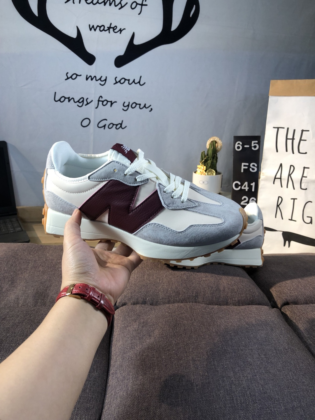 New Balance 327 Retro Runner Grey/White