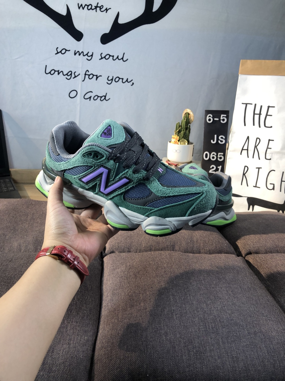 New Balance U9060 Retro Runner Green