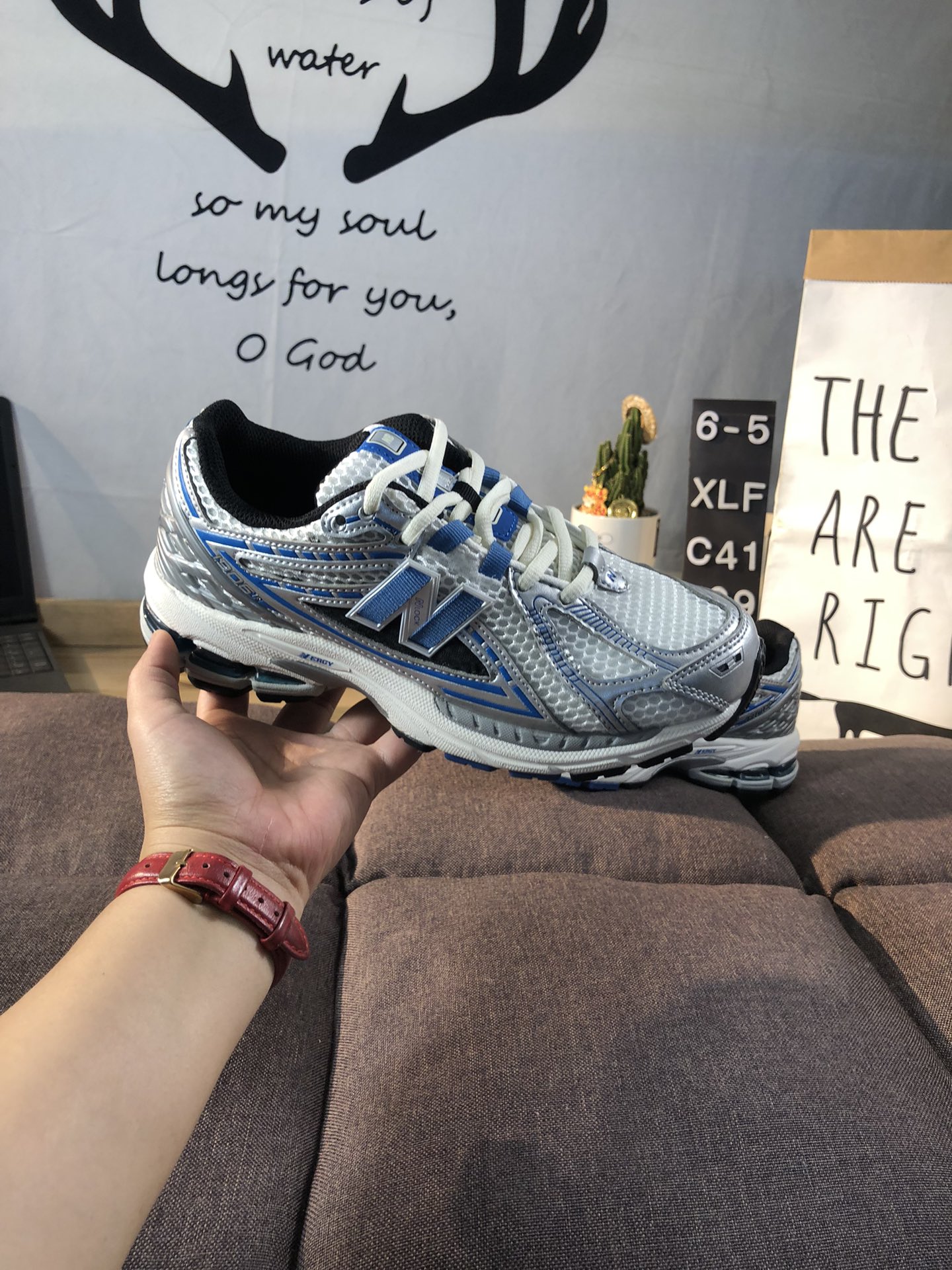 New Balance 1906R Retro Runner Silver Blue