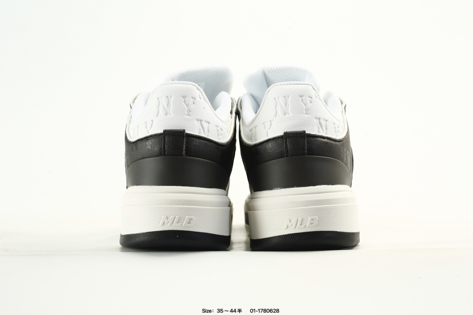 MLB NY Yankees Chunky Liner Sneakers Black/White