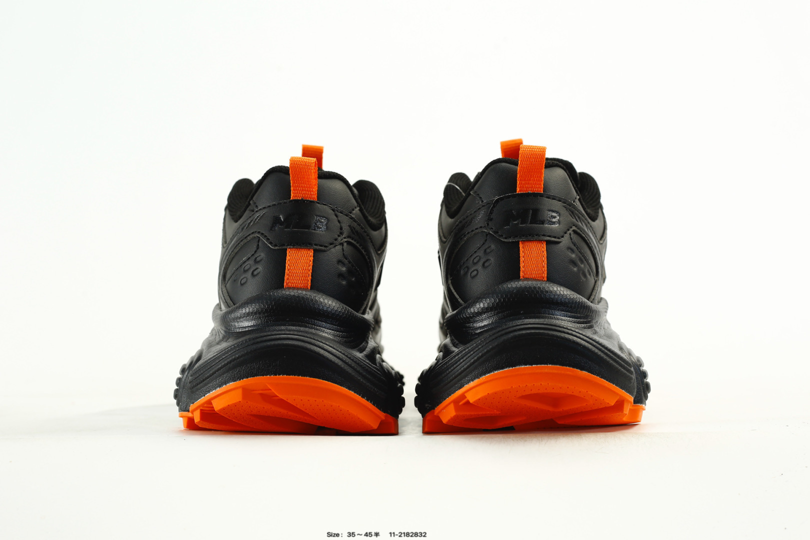 MLB Winner Chunky Dad Sneakers Black/Orange