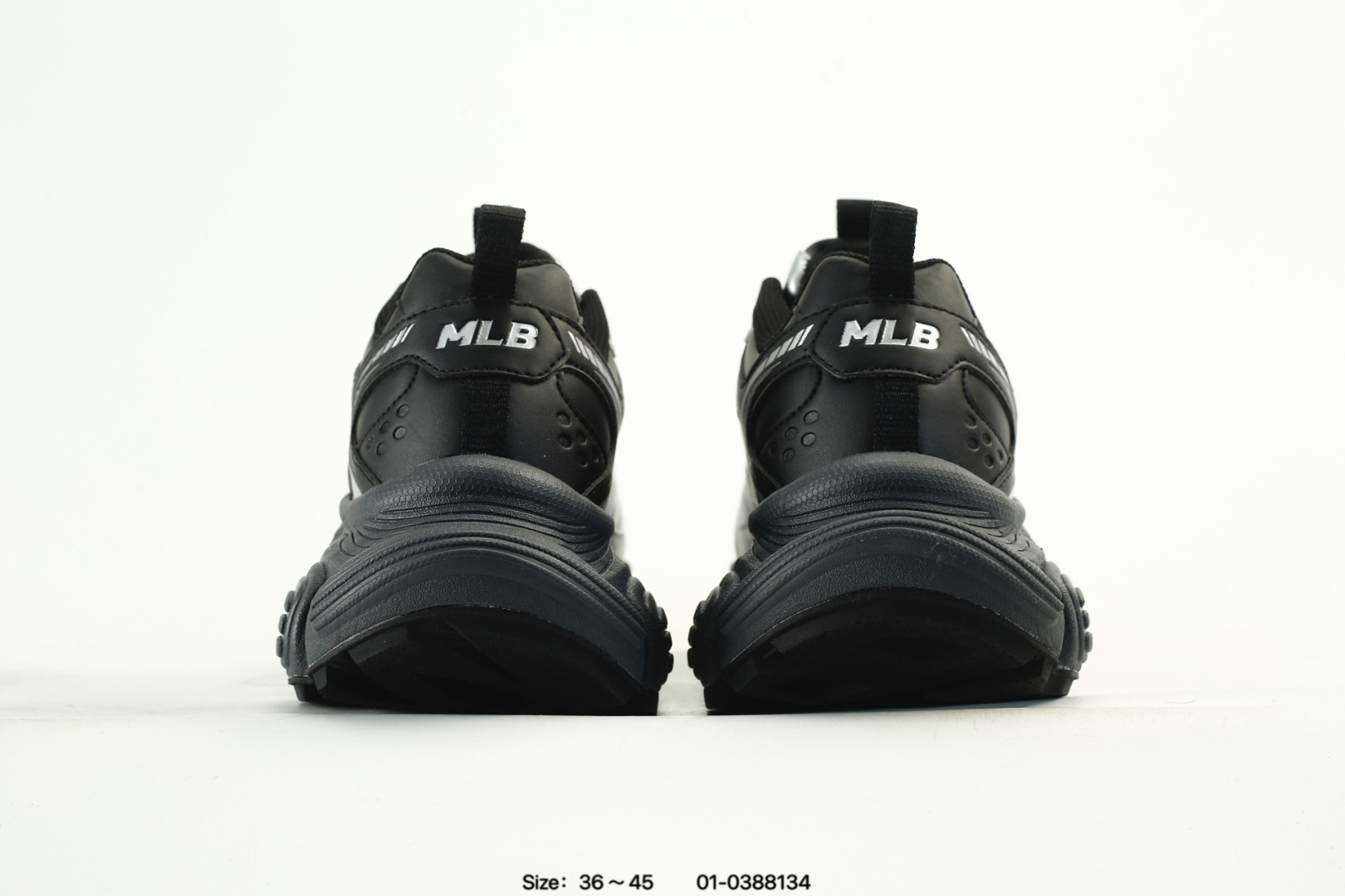 MLB Winner Chunky Dad Sneakers Black/Silver