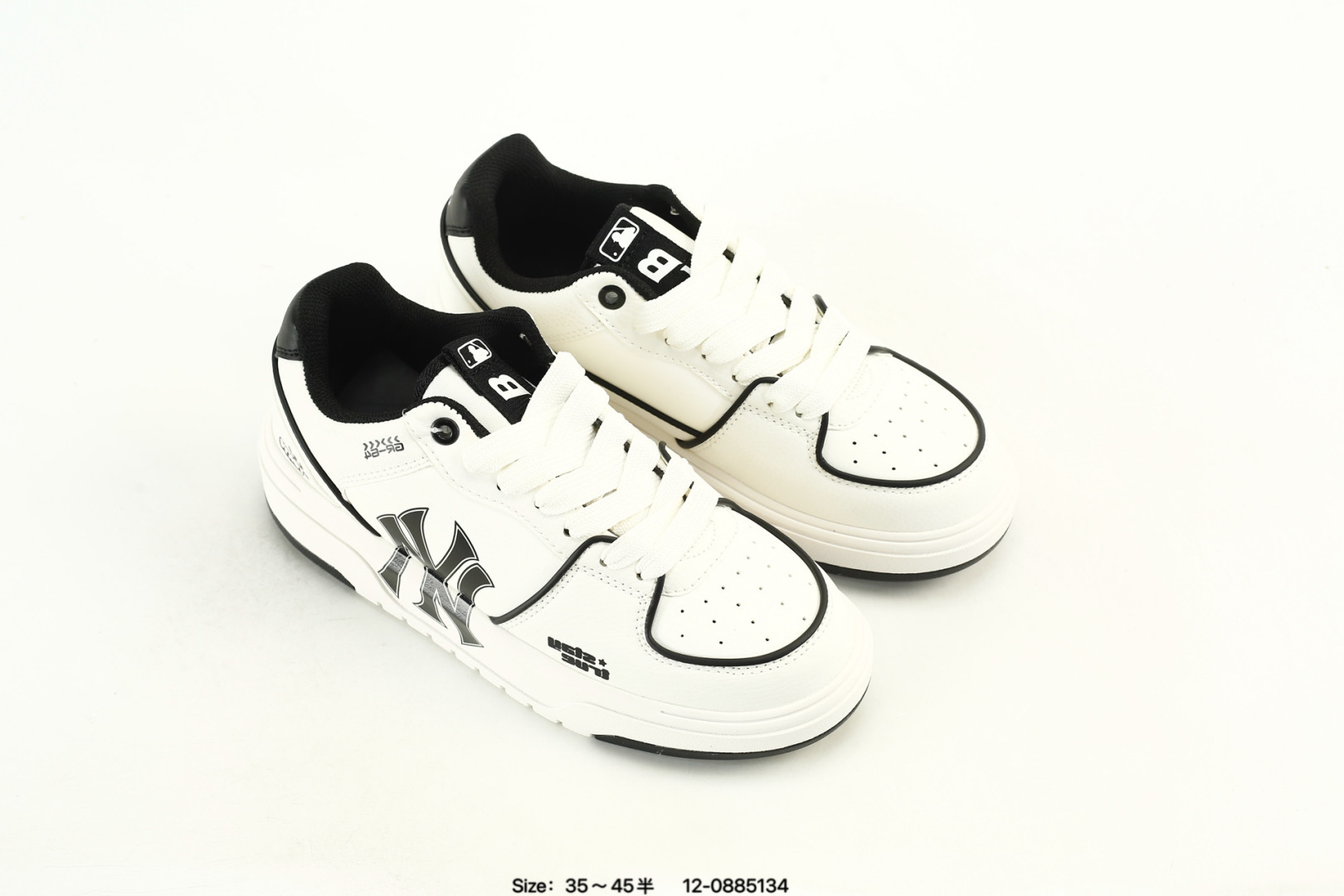 MLB Chunky Liner Low Sneakers White/Black