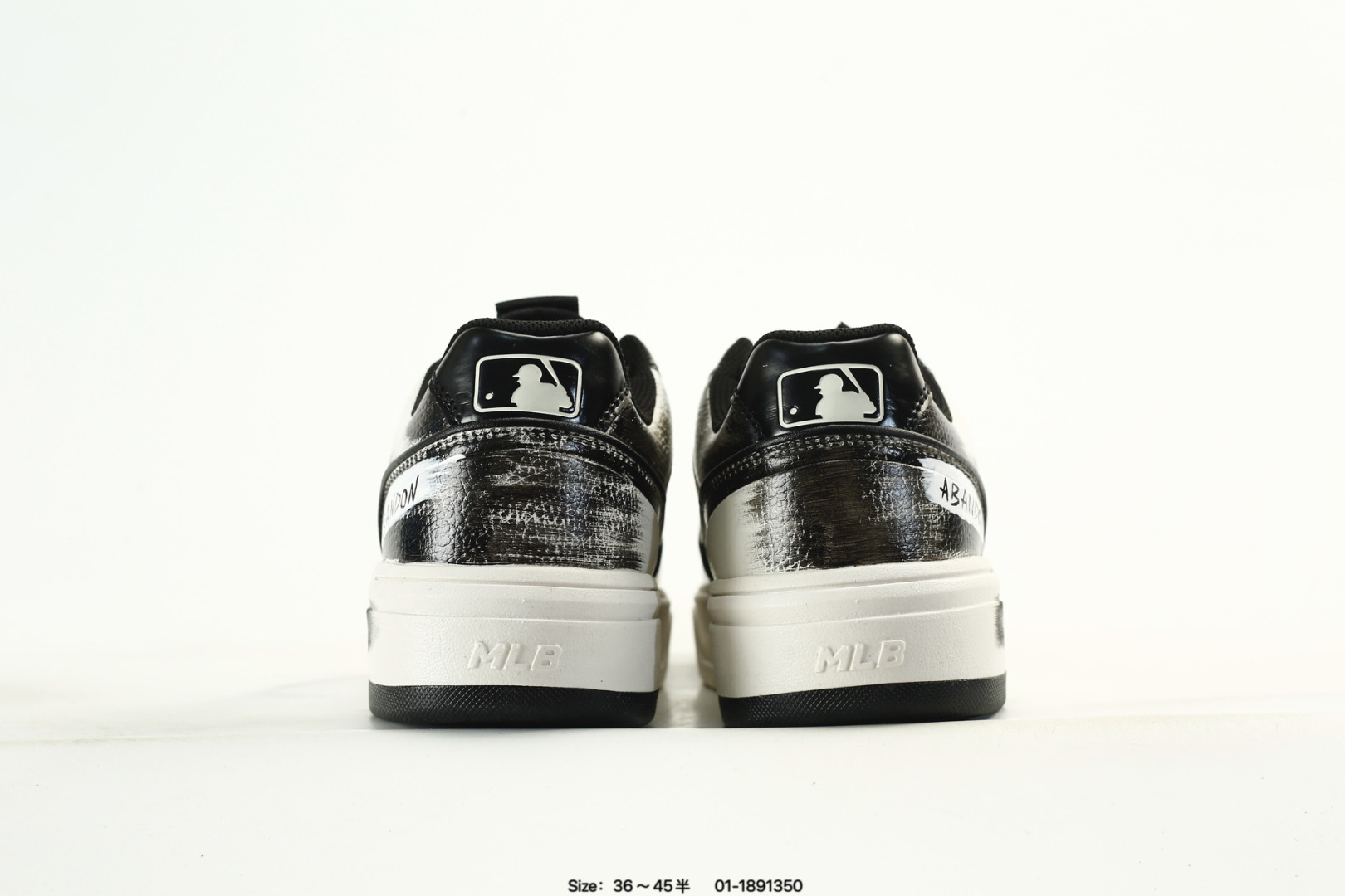 MLB NY Graffiti Dad Sneakers Black/White